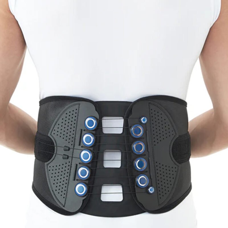 Órtesis Lumbar Con Correa De Polea Y Sistema De Compresión Inflable  - Dr.Med