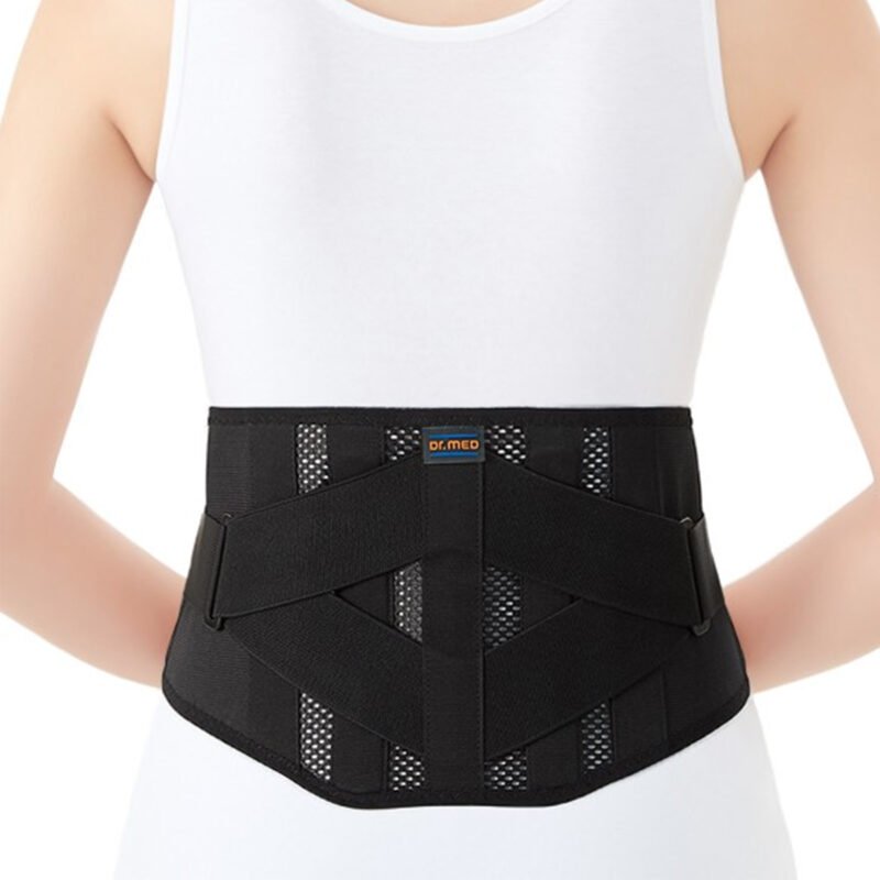 Soporte Lumbar Ventilado Con Correa Lateral Cruzada  - Dr.Med - Imagen 2